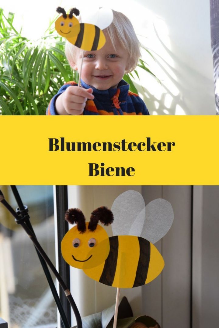 Biene Bastelvorlage - kinderbilder.download | kinderbilder.download