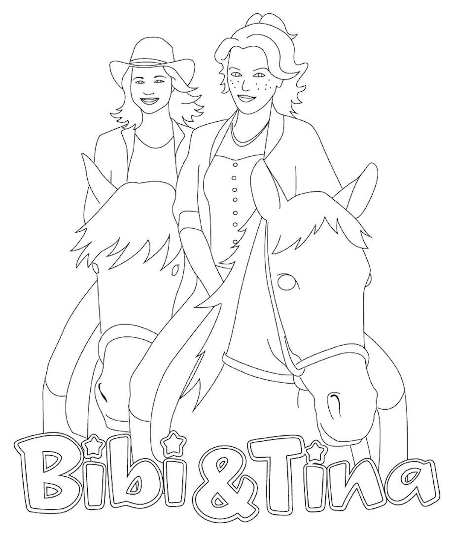 Pin Auf Pferde ganzes Kostenlose Ausmalbilder Bibi Und Tina