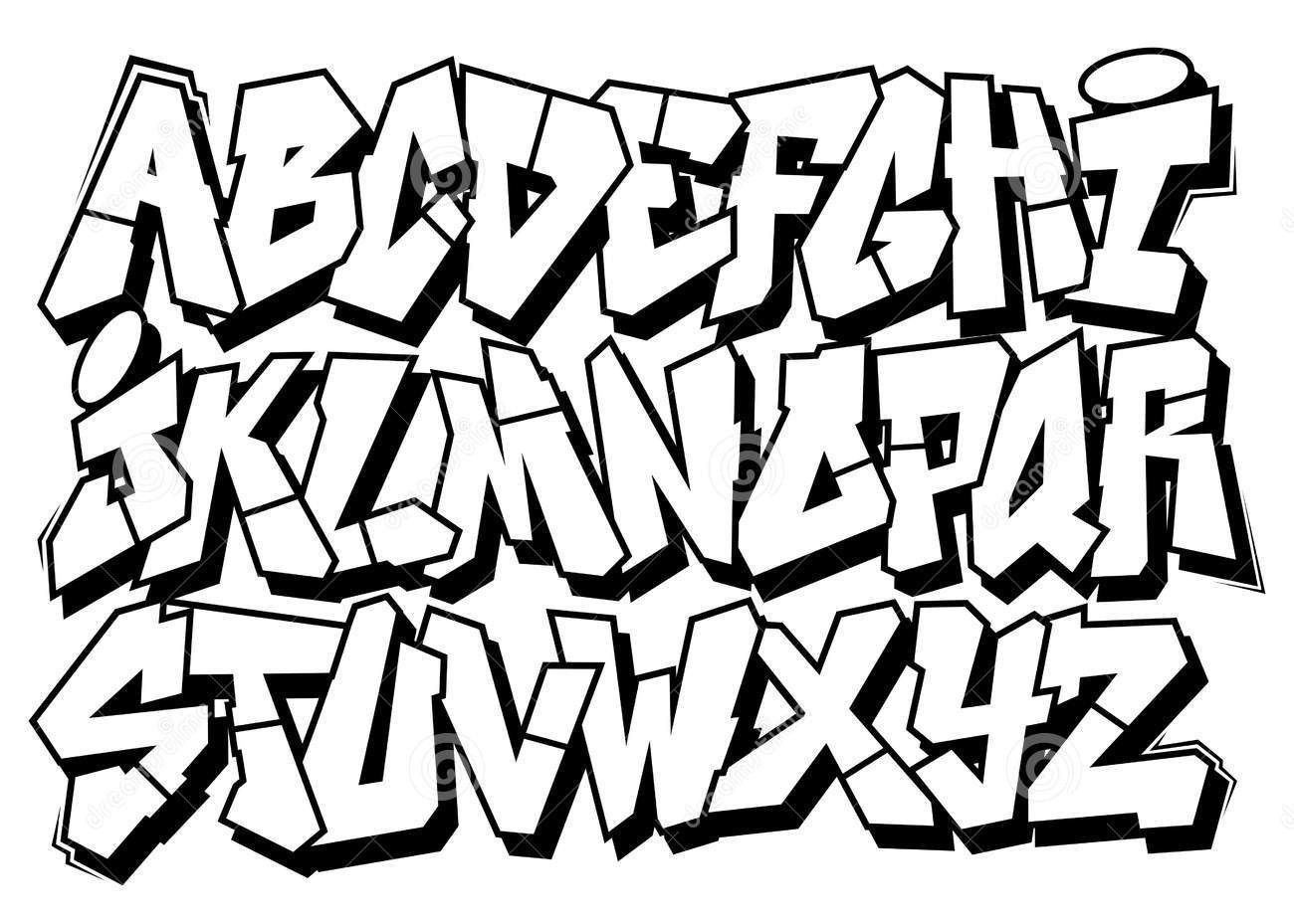 Pin Von Graffitibigg Auf Graffiti Schrift | Graffiti verwandt mit Graffiti Schrift Buchstaben Az
