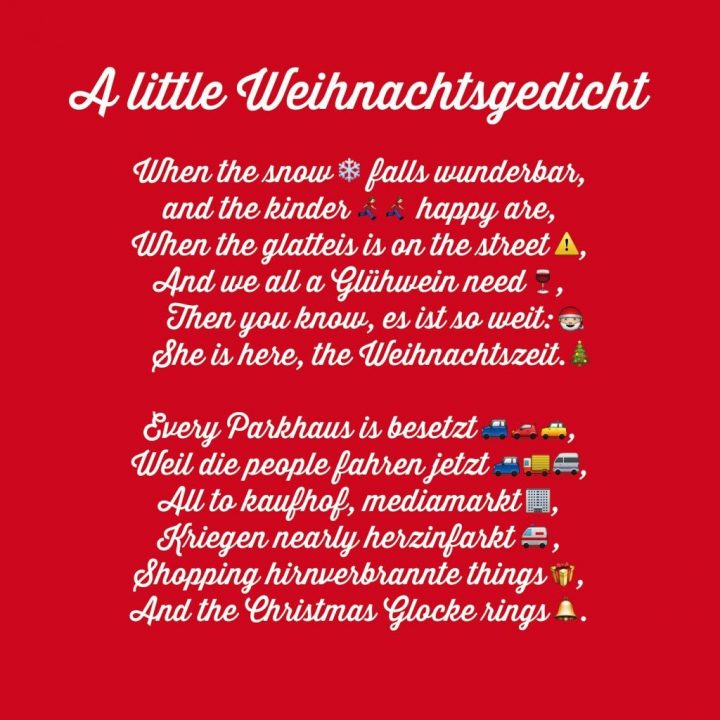 Pin Von Kate Auf Weihnachten | Gedicht Weihnachten bei Lustige Und Kurze Weihnachtsgedichte