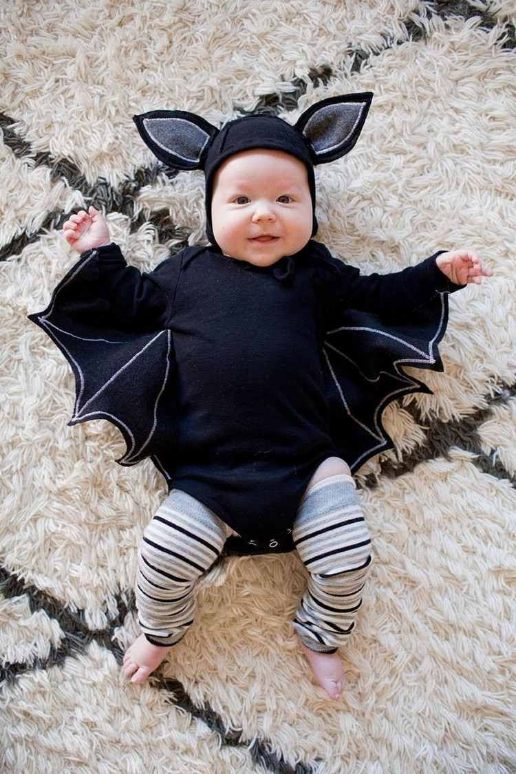 Pin Von Noel Cordle Auf Halloween | Fledermaus Kostüm mit Halloween Kostüm Baby Selber Machen