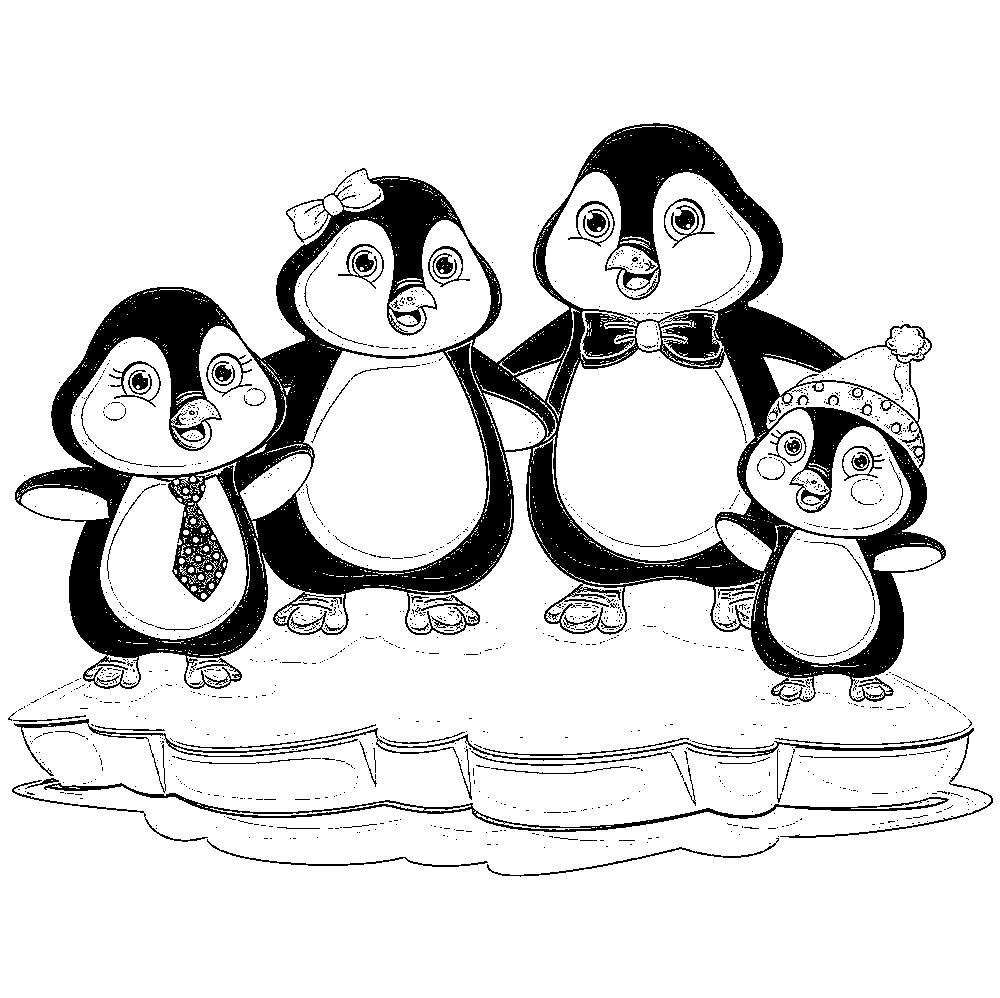 Pinguin Ausmalbilder Zum Ausmalen Für Kinder - Kids in Pinguin Mandala
