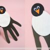 Pinguin Basteln Mit Kindern - Anleitung Und Ideen - Talu.de in Pinguin Bastelvorlage