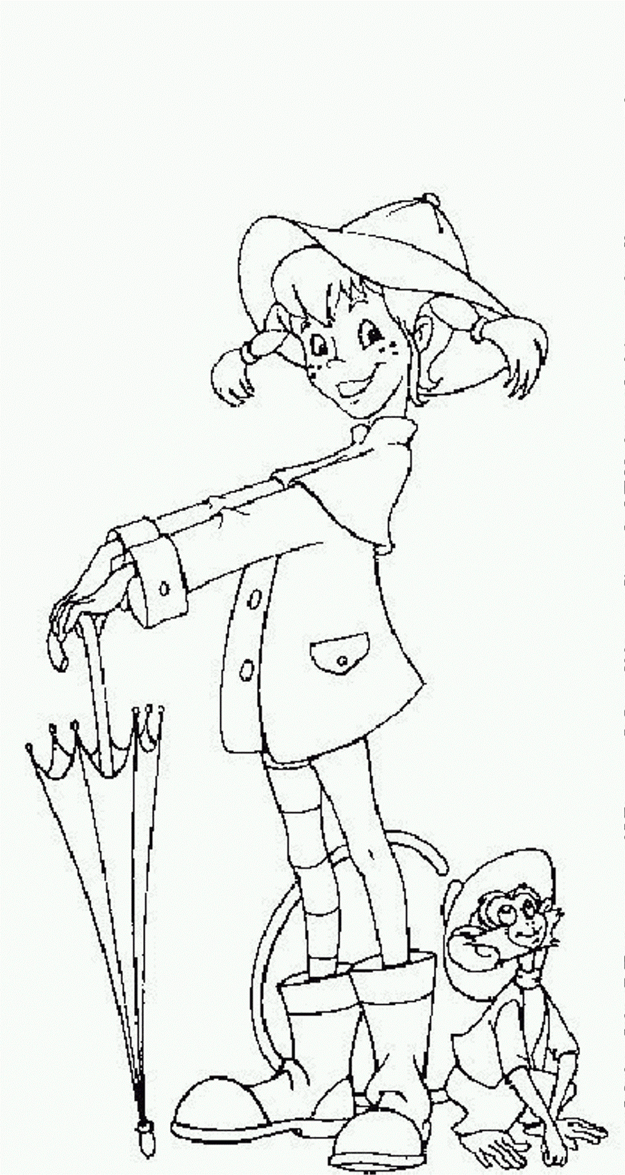 Pippi Longstocking Free Printable Coloring Pages No 5 ganzes Pippi