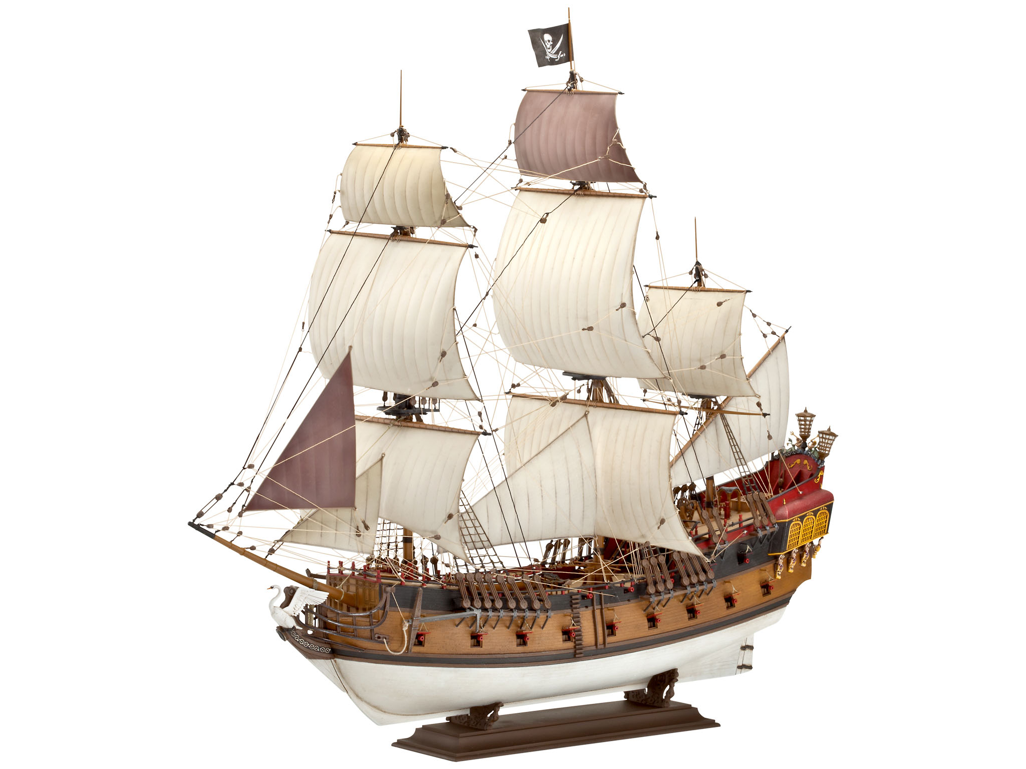 Pirate Ship mit Segelschiff Pirat