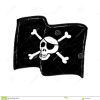 Piratenflaggen-Freihandzeichnenzeichnung Stockfoto - Bild in Piratenflaggen