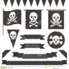Piratenflaggen Vektor Abbildung. Illustration Von Gealtert verwandt mit Piratenflaggen