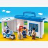 Playmobil 1.2.3 9382 „Meine Mitnehm-Polizeistation&quot; Playmobil® In Mehrfarbig über Polizeiwache Playmobil