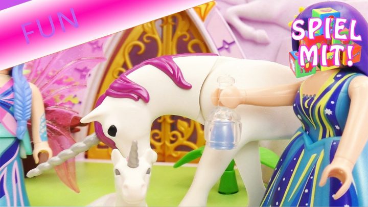 Playmobil Einhornstory - Mirabelle Zeigt Ihrer Schwester Elea Das  Einhornbaby | Deutsch verwandt mit Einhornbaby