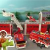 Playmobil Feuerwehr Film Deutsch - Die Kita Besucht Die Feuerwehr - Familie  Hauser ganzes Playmobil Feuerwehrwache
