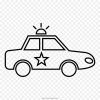 Polizei Auto Zeichnen Malbuch - Auto Png Herunterladen mit Malbuch Auto