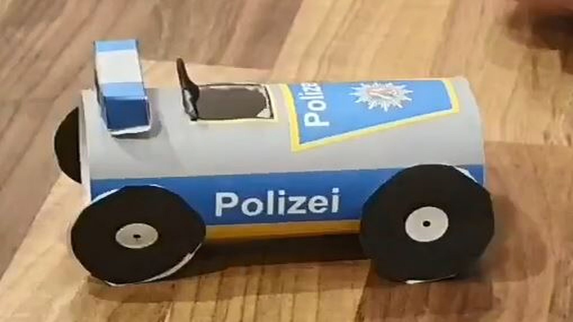 Polizeiauto Zum Selberbasteln | Unna verwandt mit Polizeiauto Basteln