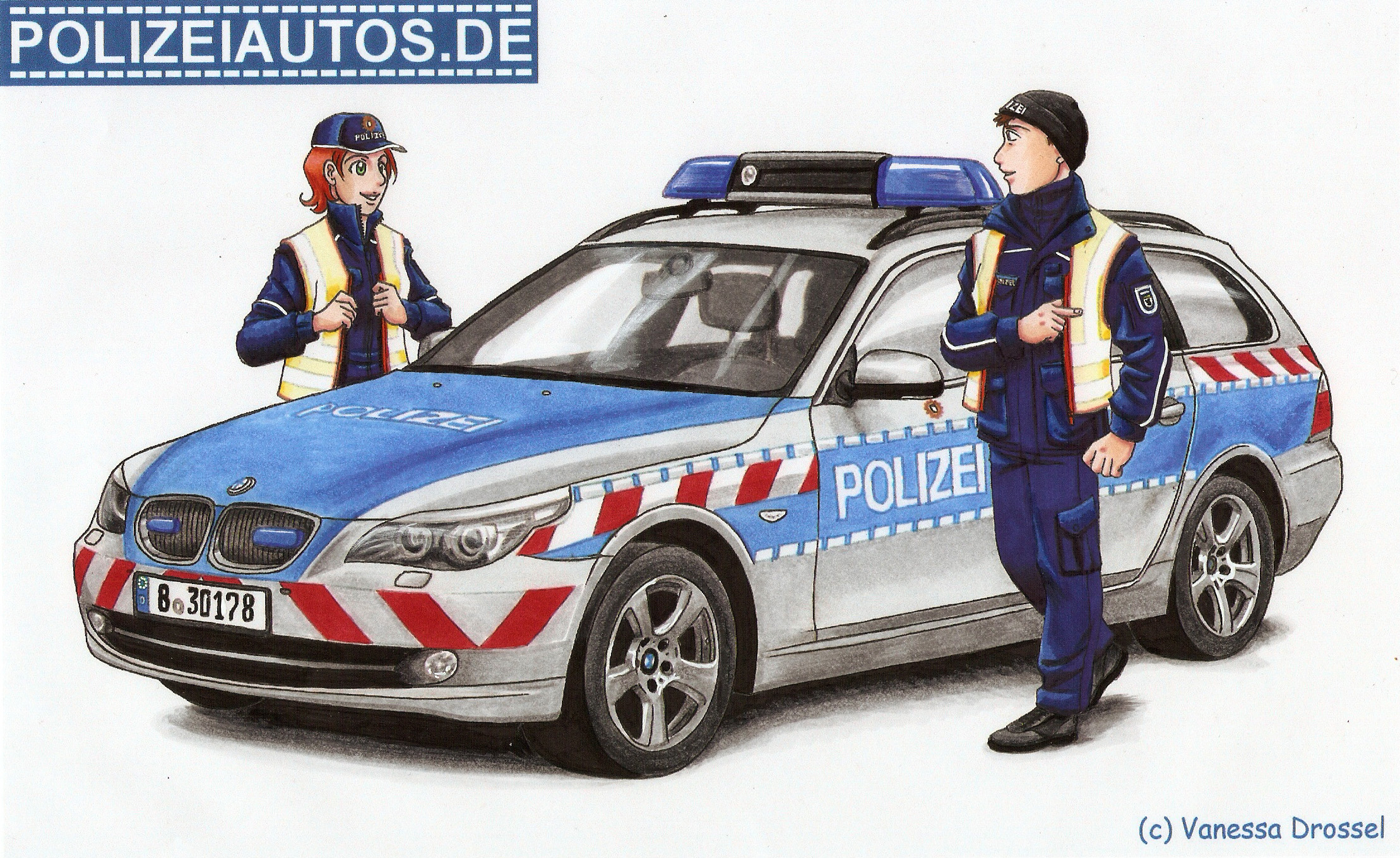 Polizeiautos.de für Polizeiauto Zum Ausmalen