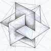 Polyhedra #solid #geometry #symmetry #handmade #hexagon innen Geometrisches Zeichnen Vorlagen