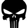 Punisher Skull Stencil (Mit Bildern) | Schädel Schablone innen Totenkopf Vorlage