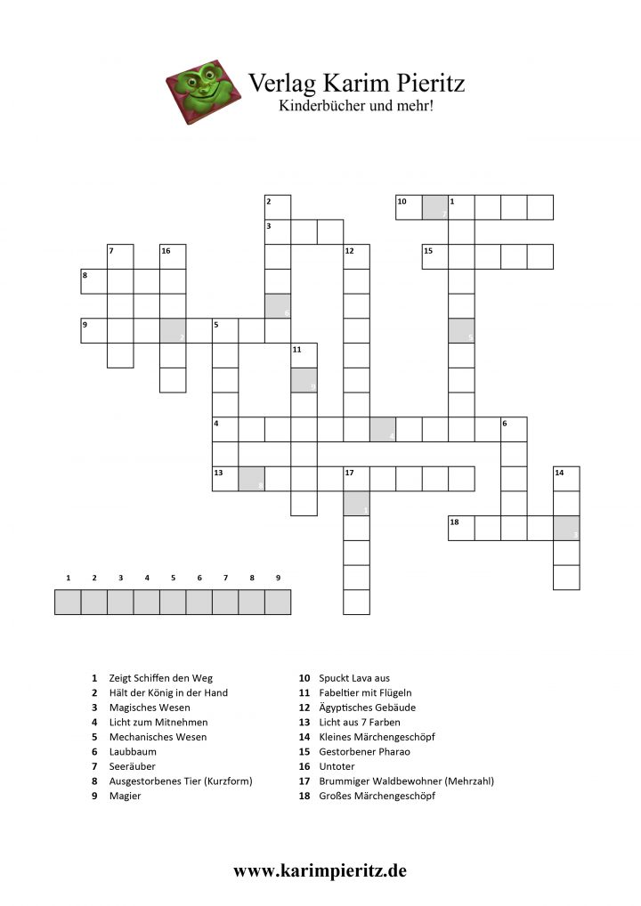 Quizfragen Und Rätsel Für Kinder - Verlag Karim Pieritz ganzes Gratis