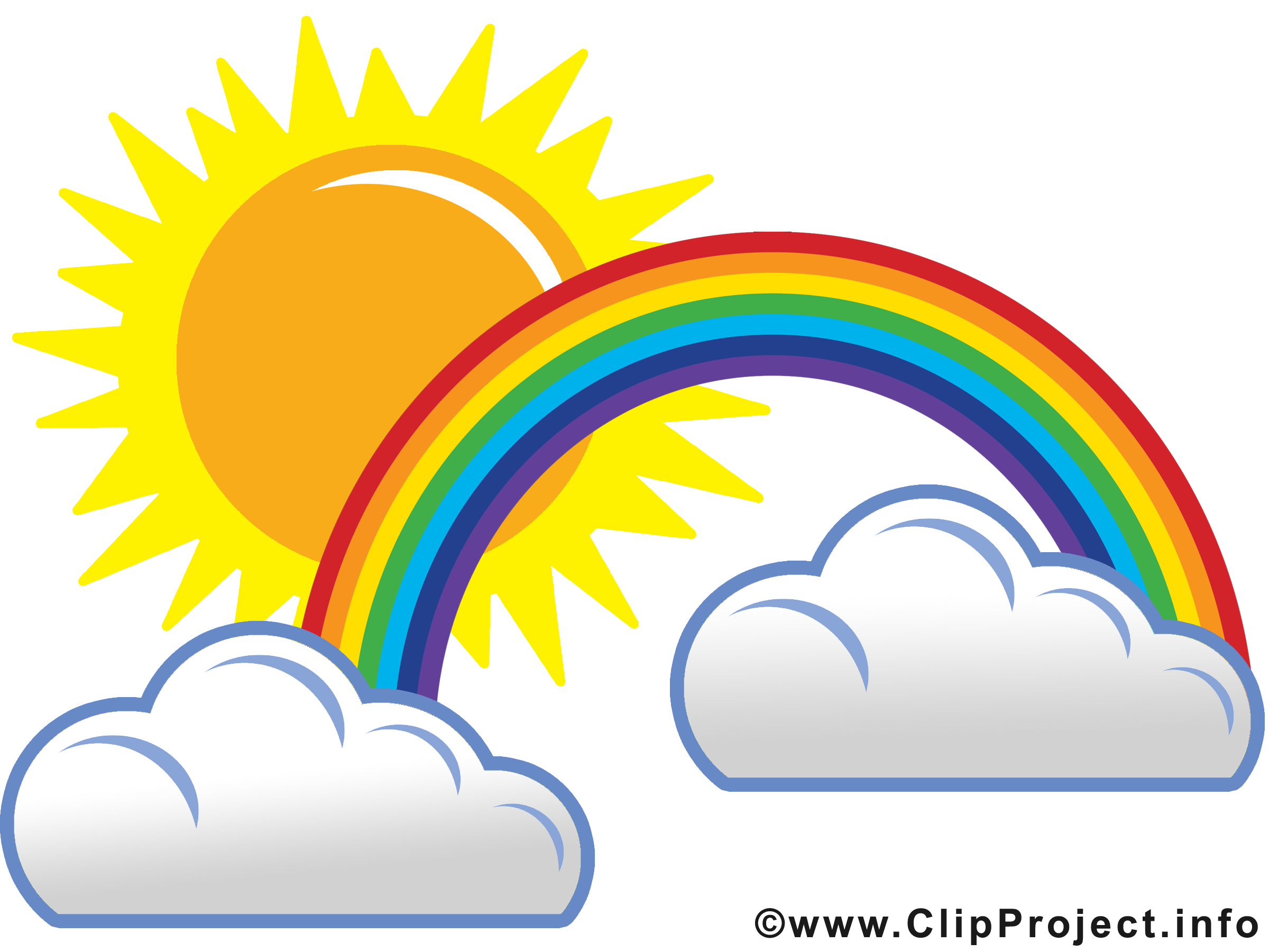 Regenbogen, Sonne Und Wolken - Wetter Pics innen Regenbogen Bilder Kostenlos