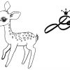 Reh 🦌 Rehkitz Zeichnen Lernen Für Kinder 🦌 How To Draw A Fawn (Cute Baby  Deer) Сърничка ganzes Reh Zeichnen