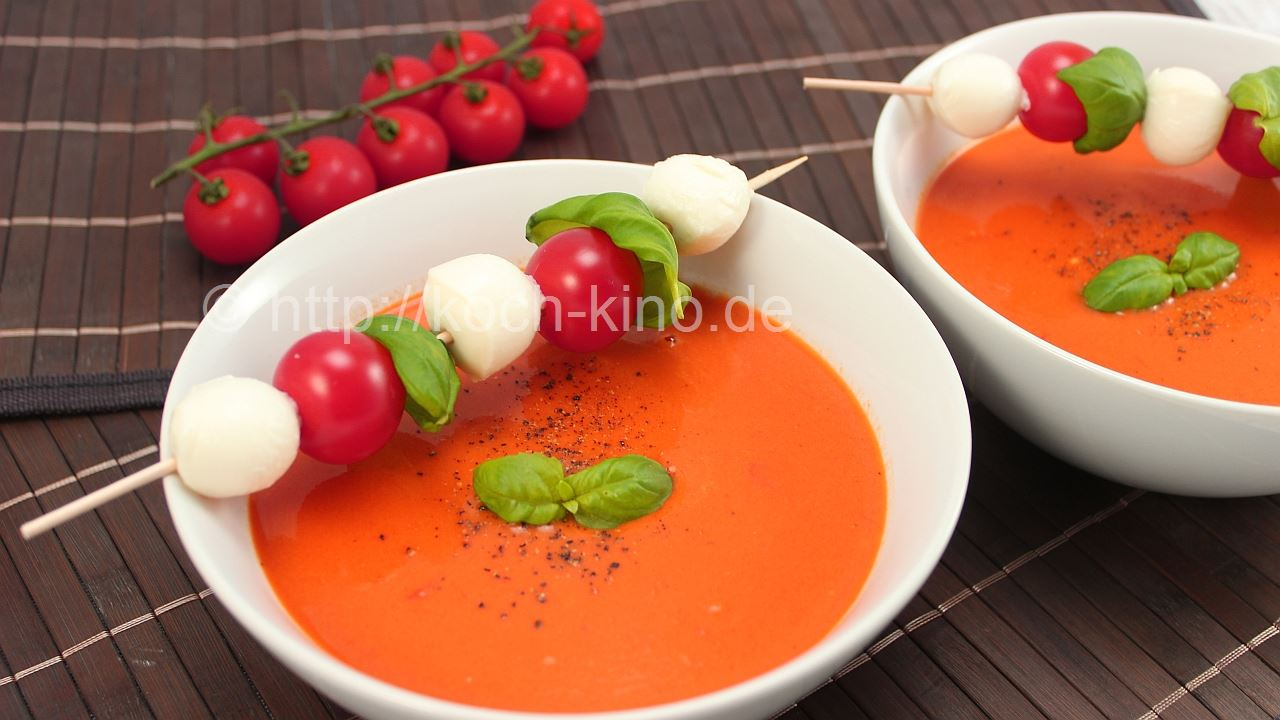 Rezept: Tomatencremesuppe- Schnell Und Einfach mit Rezept Tomatensuppe Mit Frischen Tomaten