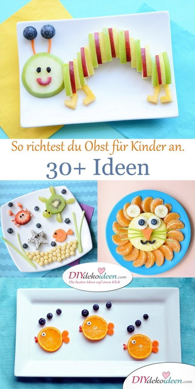 Richtest Du So Obst Für Kinder An, Wird Der Teller Leer ganzes Obst Für Kindergeburtstag Im Kindergarten