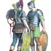 Römische Legionäre. Soldaten Der Antike. bei Römische Krieger