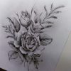 Rose - Zeichnung - Bleistift - Art - Blumen | Rose Zeichnung in Blume Zeichnung Bleistift