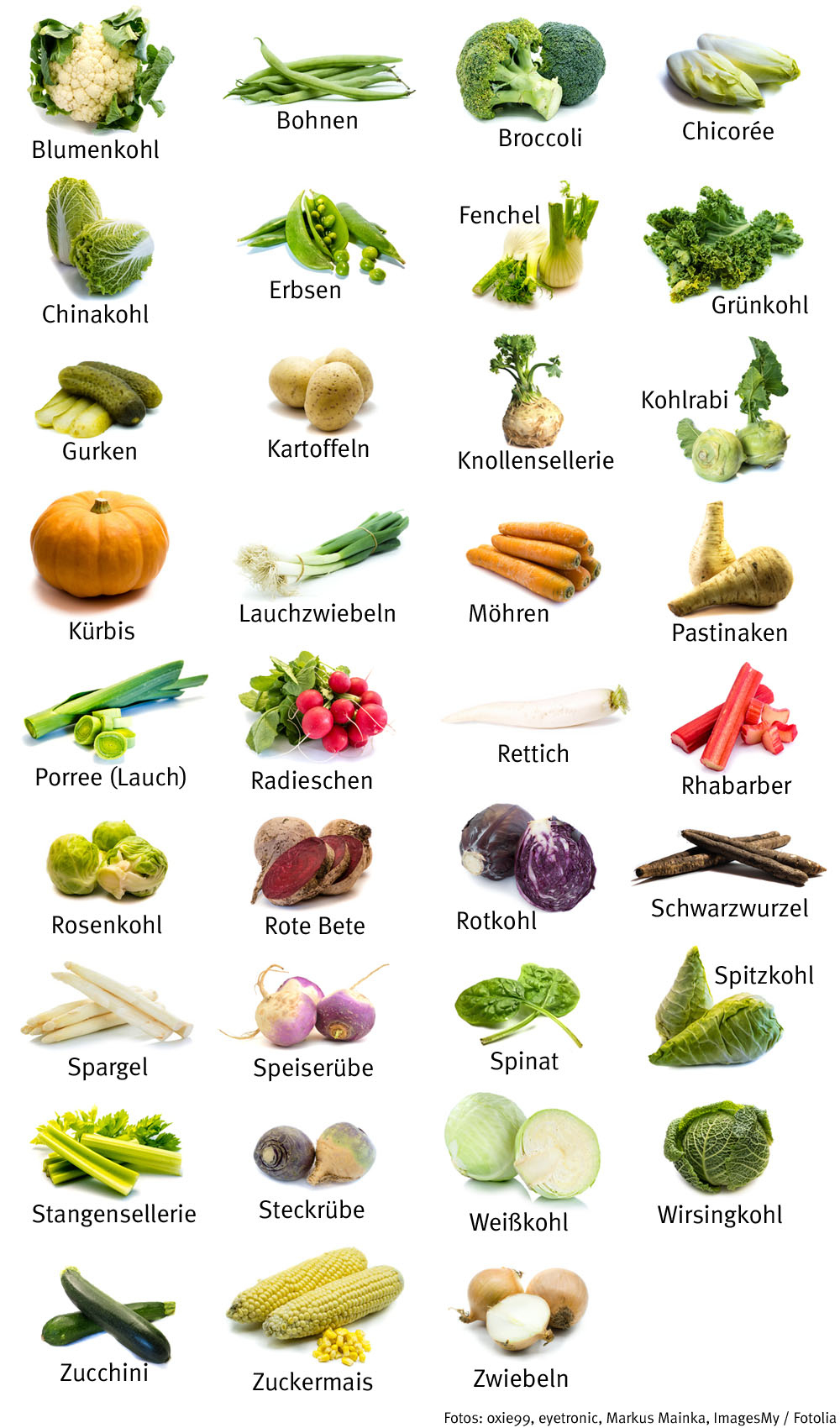 Saisonkalender: Obst Und Gemüse Frisch Und Saisonal bestimmt für Bilder Obst Und Gemüse Zum Ausdrucken
