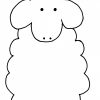 Schafe Zum Ausmalen – Schafsnase bei Malvorlage Schaf