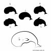 Schattenrätsel Tiere - Wal Rätsel - Ausmalbilder Kostenlos verwandt mit Rätsel Für Kindergartenkinder Tiere