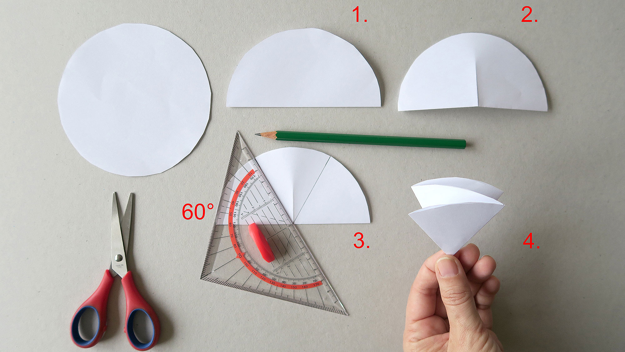 Scherenschnitt In 3D - Eine Einfache Schneeflocke | Famigros in Scherenschnitt Schneeflocke Anleitung