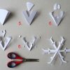 Scherenschnitt In 3D - Eine Einfache Schneeflocke | Famigros innen Scherenschnitt Schneeflocke Anleitung