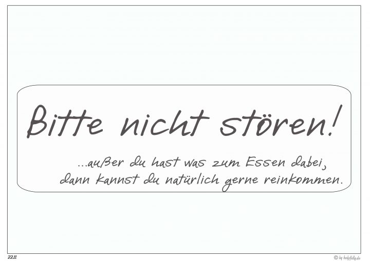 Schilder &amp; Wandbilder | Kostenlose Vorlagen Ausdrucken innen Bitte Nicht Stören Schild Zum Ausdrucken