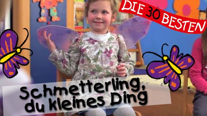 Schmetterling, Du Kleines Ding - Singen, Tanzen Und Bewegen || Kinderlieder über Schmetterling Du Kleines Ding Such Dir Eine Tänzerin