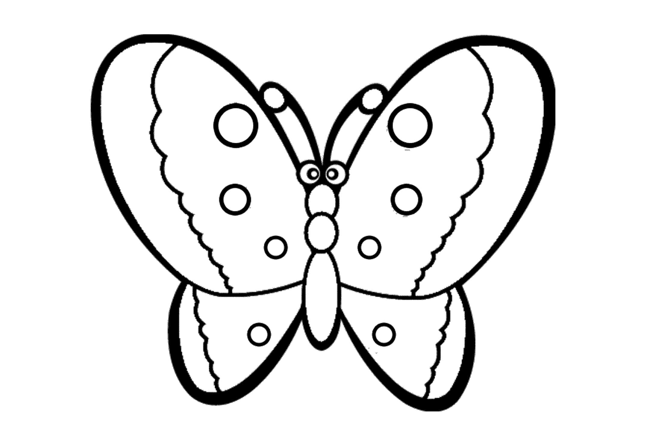 Schmetterlinge Zum Ausmalbilder Für Kinder, 100 Bilder verwandt mit Schmetterling Malvorlage