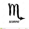 Schmutz-Sternzeichen - Skorpion - Der Skorpion Vektor bestimmt für Skorpion Sternzeichen Bilder