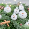 Schneemann-Weihnachtskugeln Basteln - Schnin's Kitchen innen Weihnachtskugel Basteln Mit Kindern