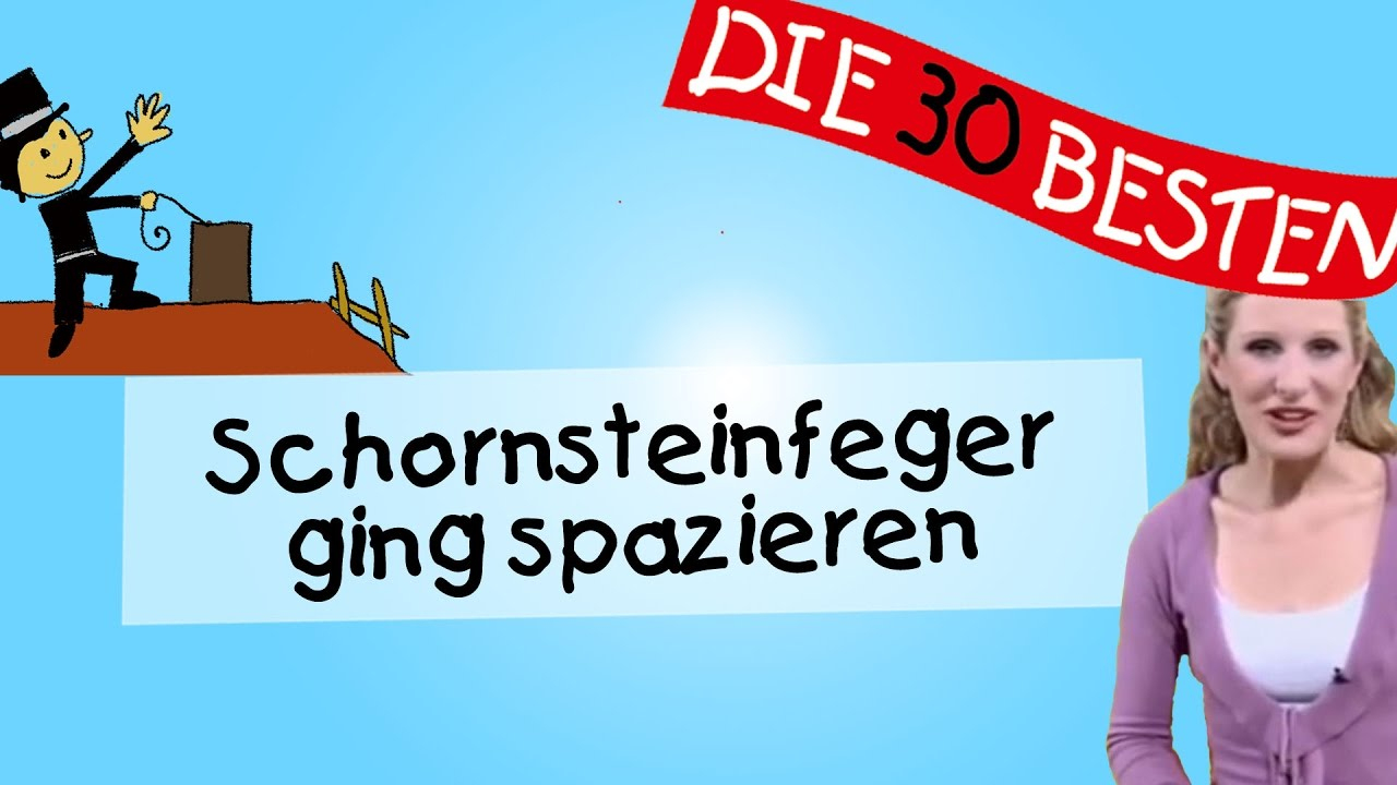Schornsteinfeger Ging Spazieren- Anleitung Zum Bewegen || Kinderlieder bei Lied Schornsteinfeger Ging Spazieren