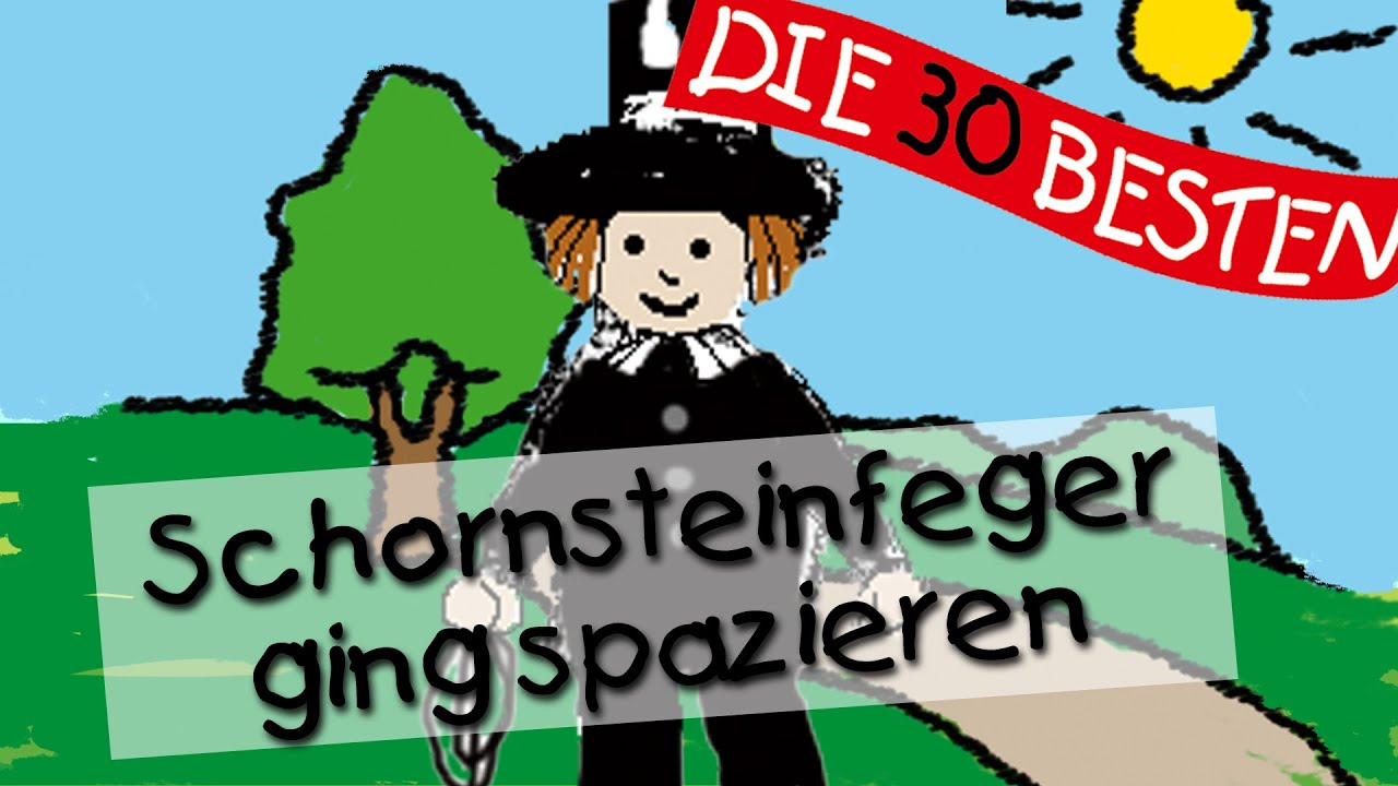Schornsteinfeger Ging Spazieren - Die Besten Spiel- Und Bewegungslieder ||  Kinderlieder für Lied Schornsteinfeger Ging Spazieren