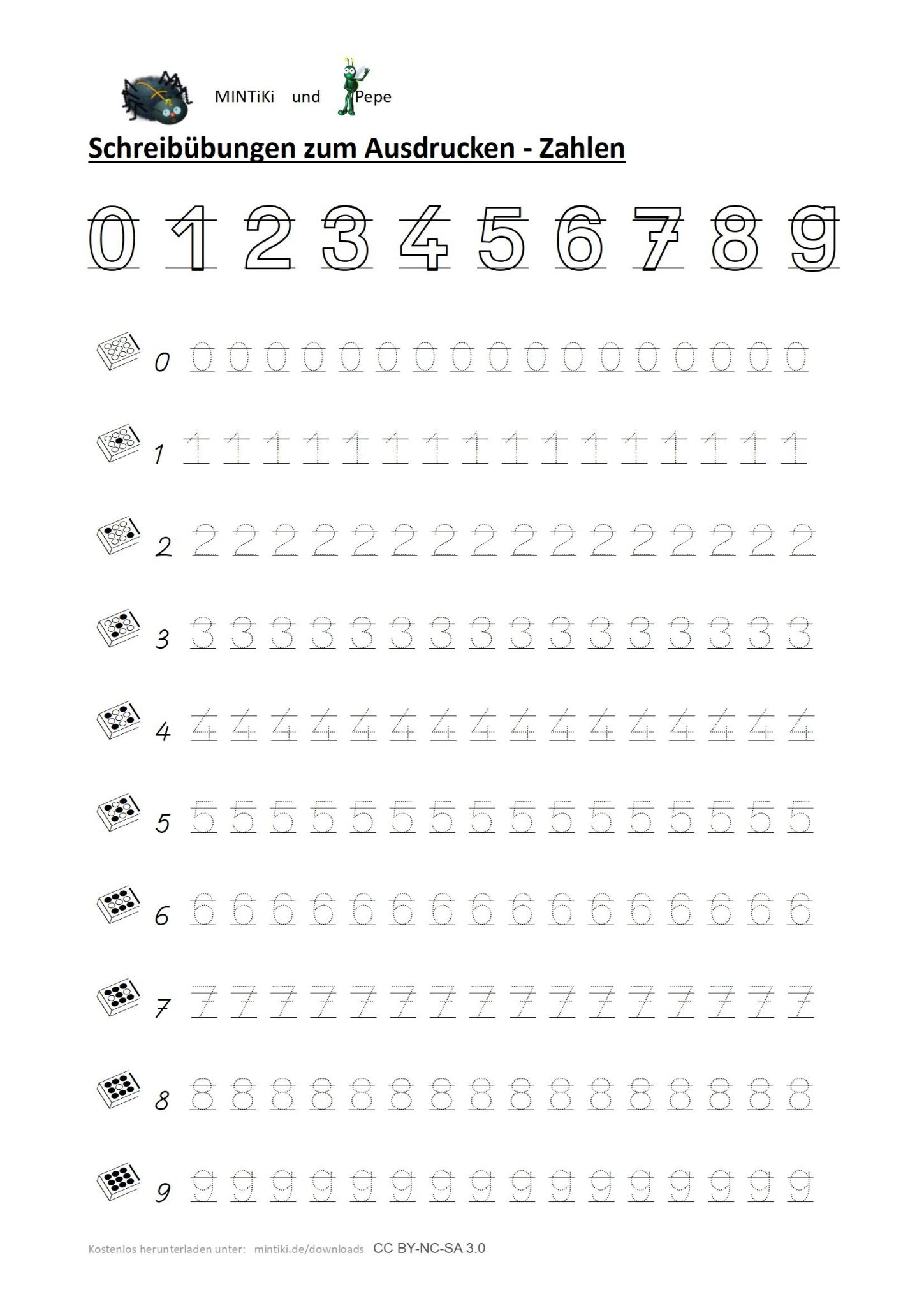 Schreibübungen 1 Klasse Kostenlos - kinderbilder.download