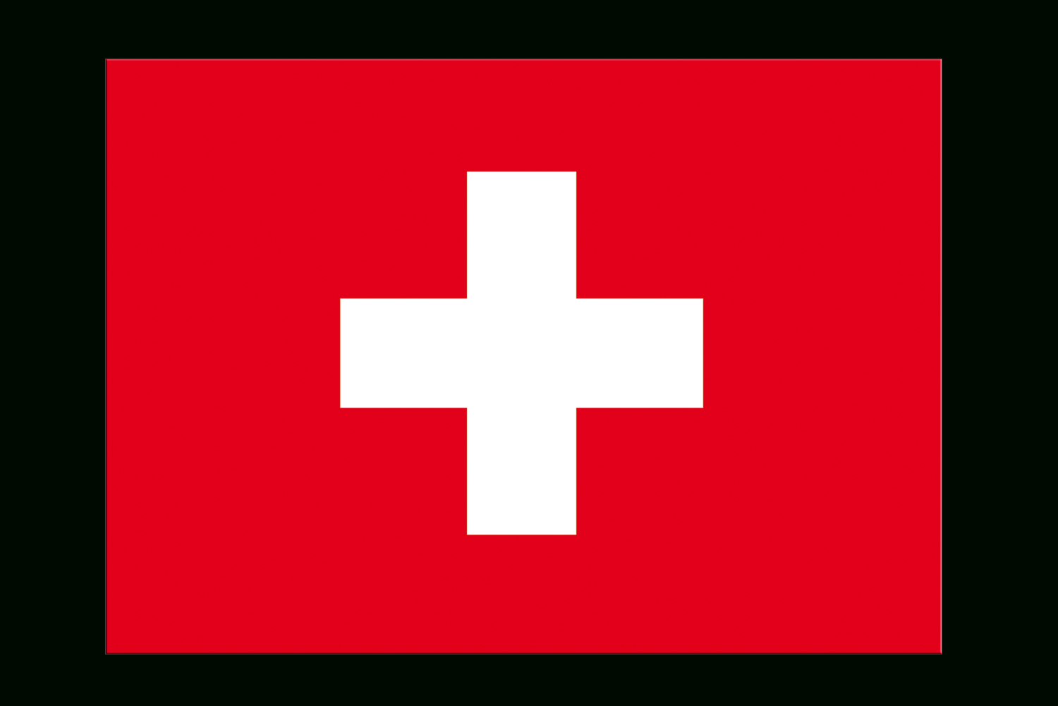 Schweiz - Aufkleber 7 X 10 Cm, 5 Stück innen Flagge Von Schweiz