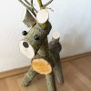 Selbstgebasteltes Rentier Aus Holz | Diy Geschenke Holz in Holzarbeiten Mit Kindern Selber Machen
