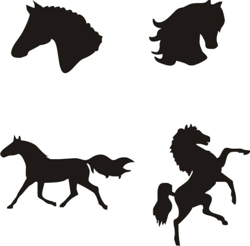 Pferde Schablonen - kinderbilder.download | kinderbilder.download