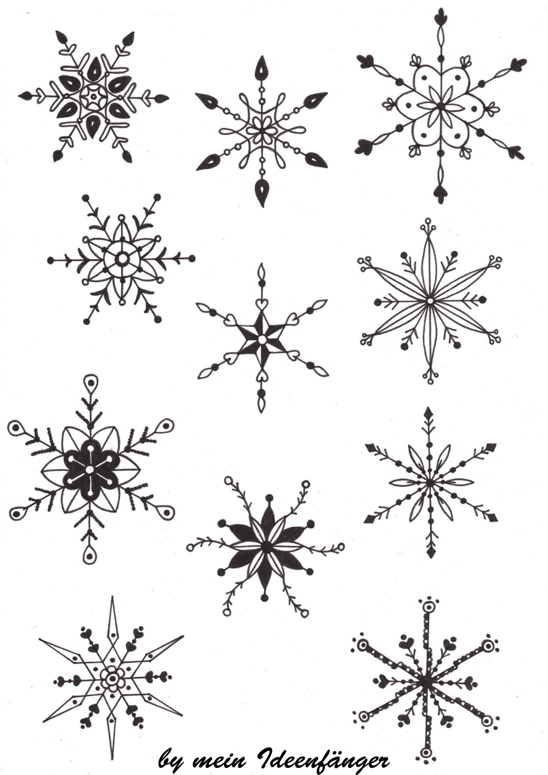 Snowflakes - Free Download Template - Use This Template As bestimmt für Vorlage Schneeflocke Scherenschnitt