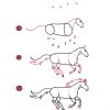 So Zeichnest Du Ein Pferd - Ganz Einfach Zeichnen Lernen bestimmt für Wie Malt Man Ein Pferd