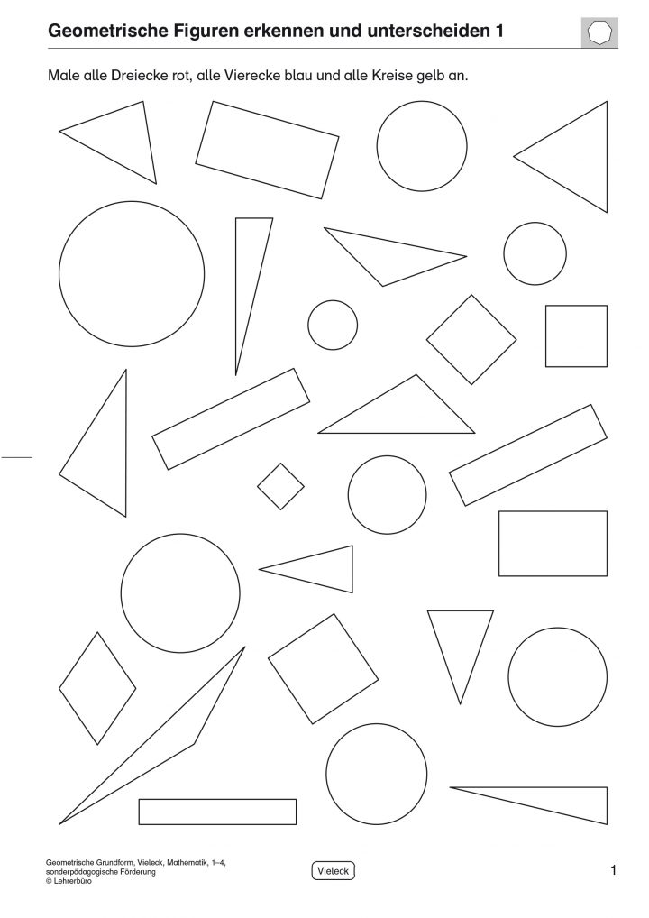 Geometrische Grundformen - kinderbilder.download | kinderbilder.download