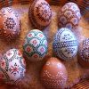 Sorbische Ostereier - Sorbian Easter Eggs -- Die Muster verwandt mit Bemalte Ostereier Vorlage
