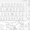Spielerisch Lernen - Ausmalbilder Buchstaben für Buchstaben Ausdrucken