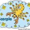 Sternzeichen Bilder Kostenlos - Scorpio mit Sternzeichenbilder