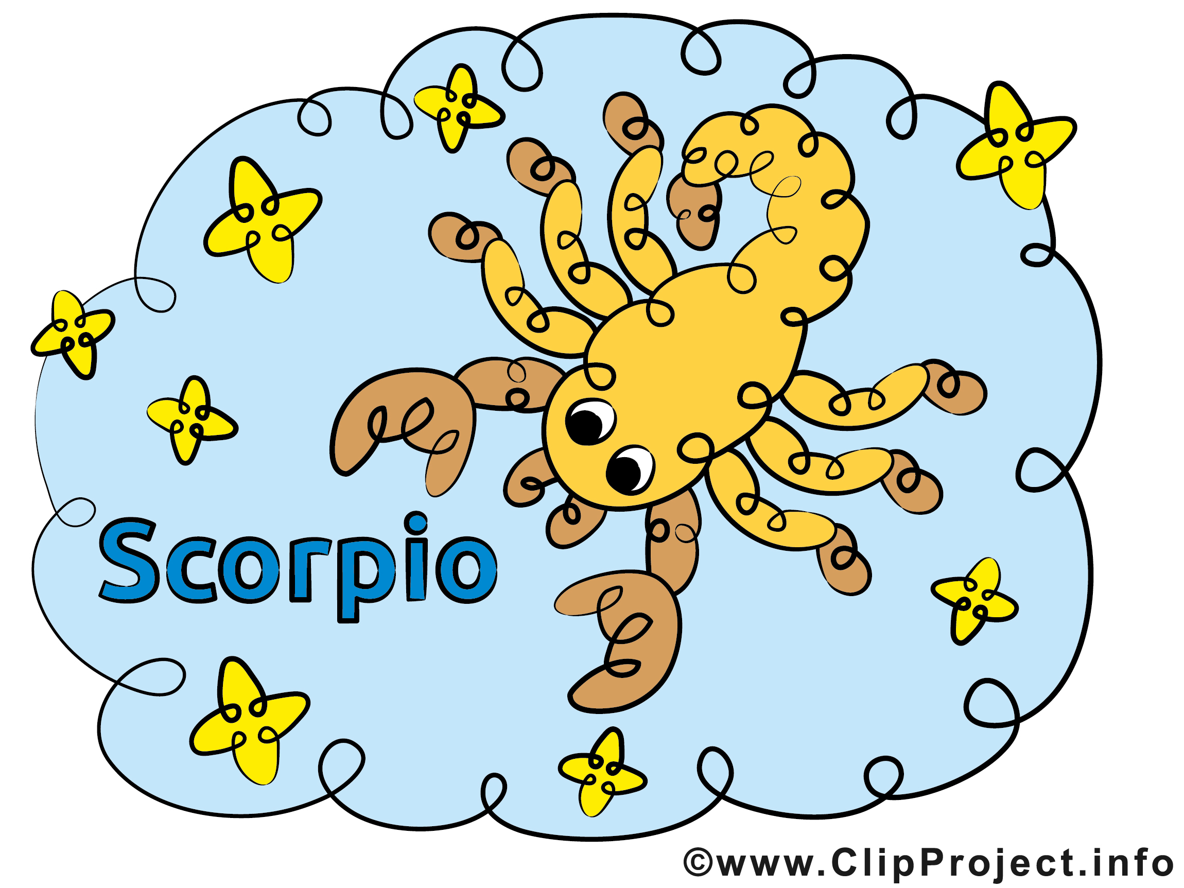 Sternzeichen Bilder Kostenlos - Scorpio mit Sternzeichenbilder