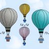 Stickdatei Heißluftballon 2 Größen Und Varianten für Wie Funktioniert Ein Heißluftballon